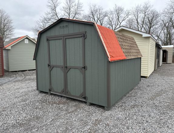 10x12 Madison Mini with Upgraded Flooring and Shelf