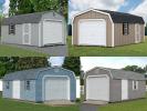 Custom Order a Dutch Style Single-Car Garage from Pine Creek Structures of Egg Harbor 