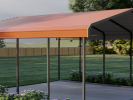 TOL  Carports 20x21 Premium style roof